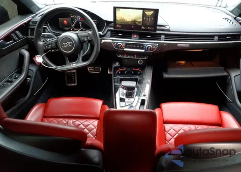 2020 Audi S5 Prestige z USA, uszkodzony, nr VIN WAUB4CF59LA012435